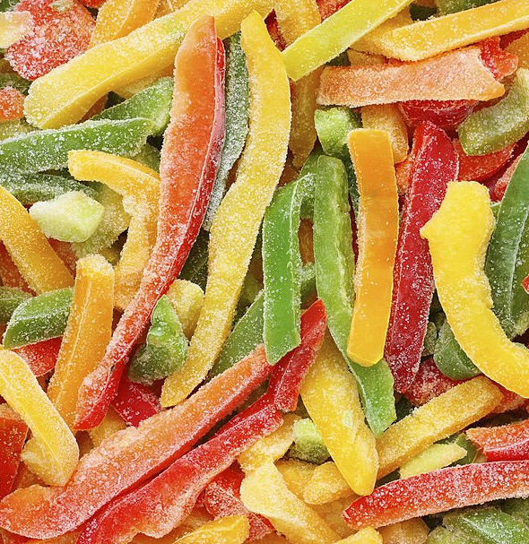 frozen peppers
